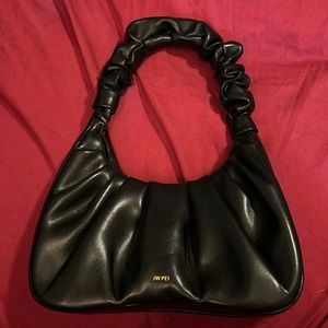 Gabi ruched hobo handbag